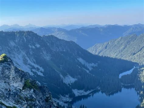 Surprise and Glacier Lakes, Deception Lakes, Surprise Mountain ...