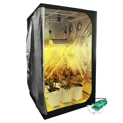 4x4 Grow Tent Kit LED - LED Grow Tent Setup with Organic Soil | HTG Supply