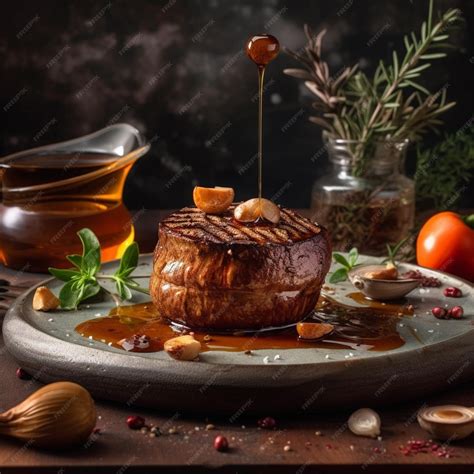 Premium AI Image | Realistic creative photography food created with artificial intelligence