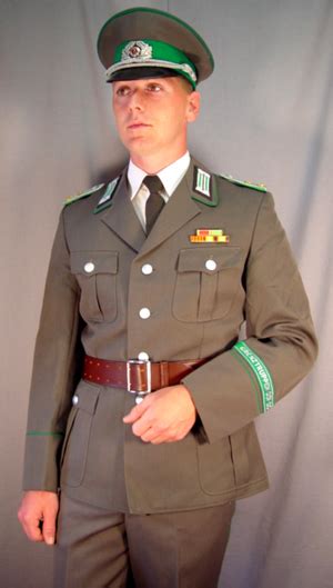 East German Border Guard Uniform