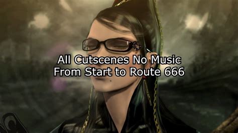 Bayonetta 1 All Cutscenes No Music Part 1 - YouTube