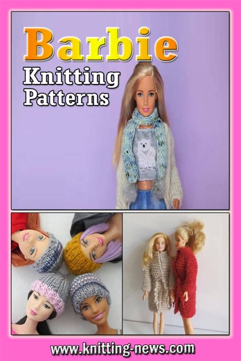 20 Fashionable Barbie Knitting Patterns - Knitting News