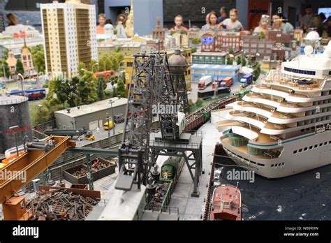 Toy city in a small size, very beautiful Stock Photo - Alamy