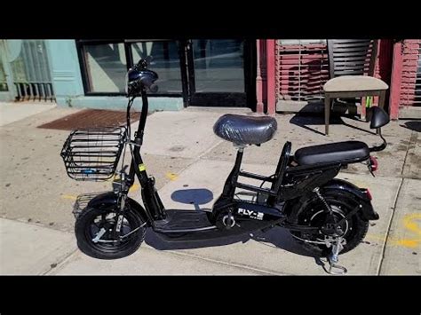 Fly E-Bike : Fly 2 electric Scooter ebike - YouTube