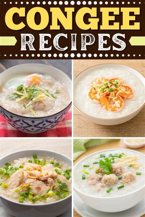 10 Congee Recipes (+ Rice Porridge Ideas) - Insanely Good