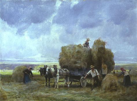 19th century realism haymakers wheat field gleaners farm workers | Realism Art | Pinterest ...