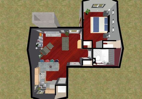 The New Plan Under 500 sq ft. | Cozy Home Plans | Tiny house floor ...