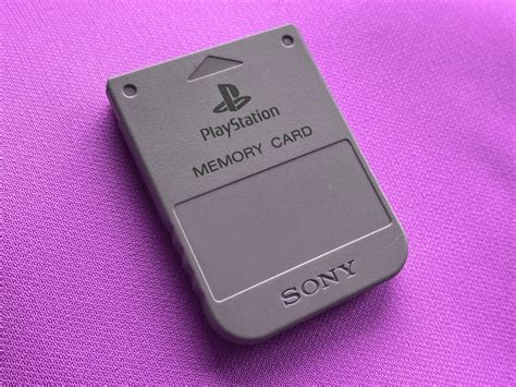 Sony Playstation PS1 Psone Memory Card Official Retro Gaming - Etsy