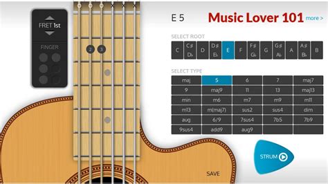 E5 Chord Guitar Chords - Chordify