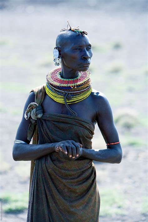 "Portrait Of Turkana Tribeswoman. Lake Turkana. Kenya." by Stocksy Contributor "Hugh Sitton ...