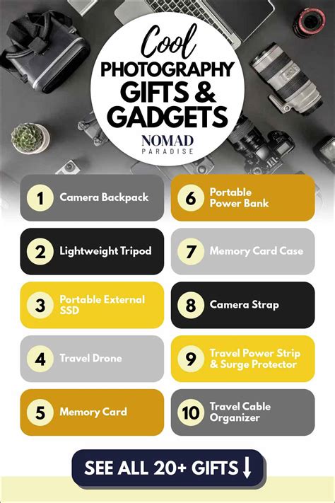 22 Cool Travel Photography Gadgets, Gear, and Accessories (2023) - Nomad Paradise