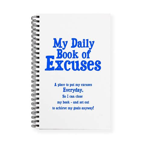 My Book of Excuses Journal by nikiclix