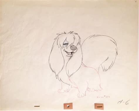 Animation Collection: Original Production Animation Drawing of Peg from ...