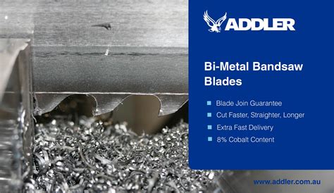 Need Bi-Metal Bandsaw Blades in Sydney, Melbourne or Brisbane? | ADDLER