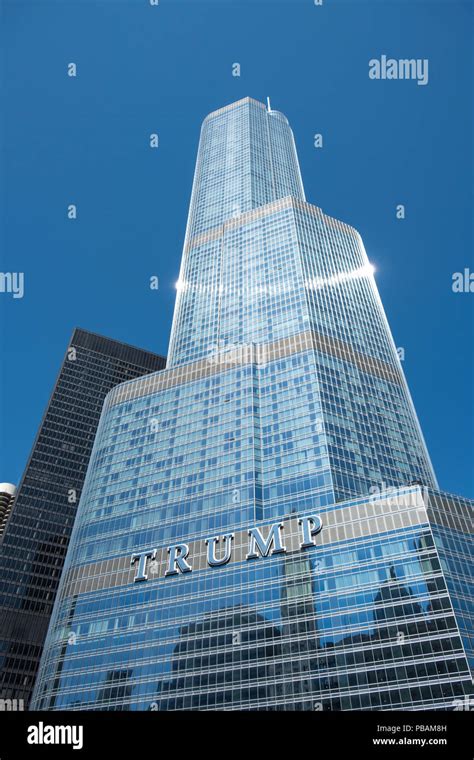 Trump Tower Chicago Stock Photo - Alamy