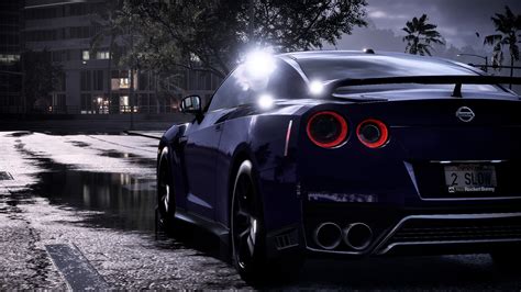 Nissan, Nissan GT-R NISMO, car, 4K, Need for Speed: Heat, purple ...