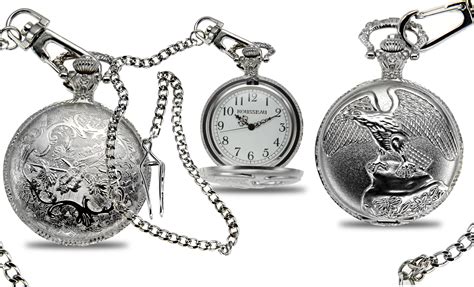 Eagle Engraved Pocket Watch | Property Room