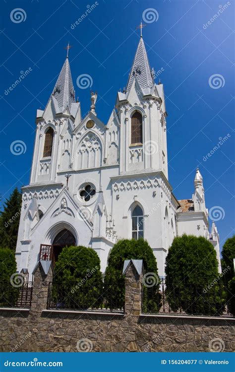 St. Anna Roman Catholic Church in Gothic Revival Style, Architecture Masterpiece, Christian ...