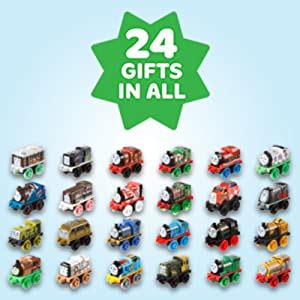 Thomas MINIs Advent Calendar (2019 Version), from Mattel/Fisher-Price and Totally Thomas Inc.