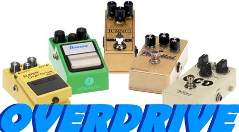 The Best Overdrive Pedals - Under $50, $100, & $150 - 2021 | Gearank