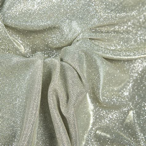 Shimmering Lurex Fabric by the Yard for Dressmaking - ZOOEK