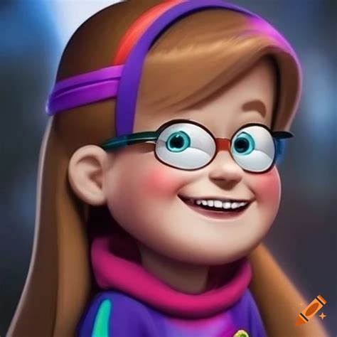 Portrait of mabel pines from gravity falls