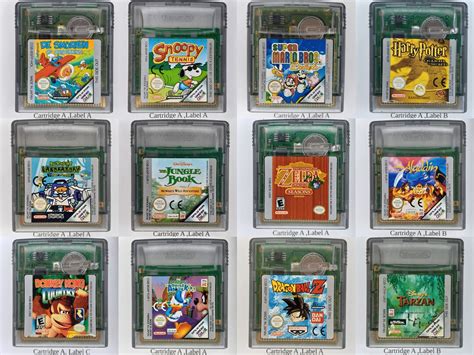 Original Gameboy Color Games , All Tested Verified Authentic English ...