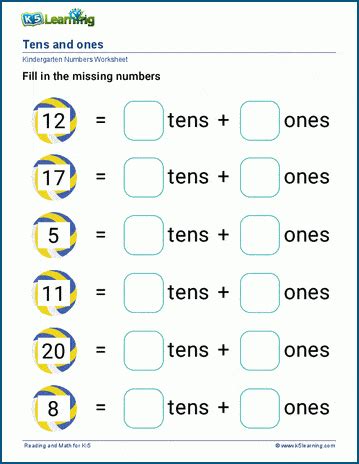 Place Value Ones And Tens Worksheet Activity Sheet Place | My XXX Hot Girl