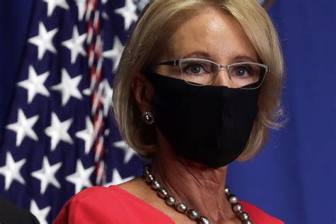 Trump Education Secretary DeVos Says Department She Led 'Should Not ...