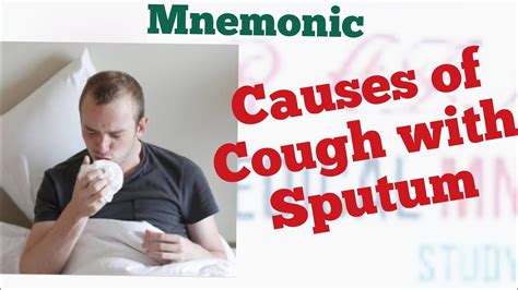 Causes of cough with sputum. Mnemonic - YouTube