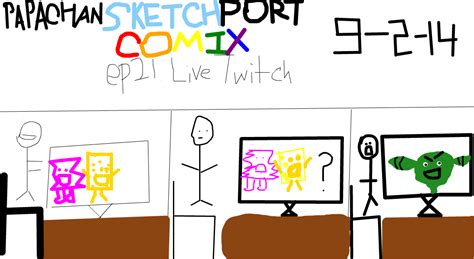 Sketchport Comix Season 2: Episode 21 Live Twitch » drawings » SketchPort