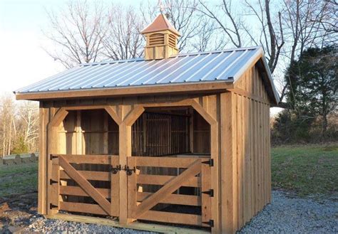 Farmsteader Horse Barns | Small Horse Barn for sale | Portable Livestock Barn | Small horse ...