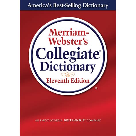 Merriam-Webster's Collegiate Dictionary (Laminated Cover): Merriam ...