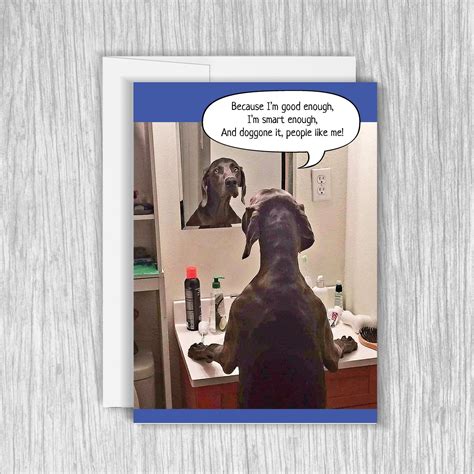 Funny Dog Birthday Card, Funny Birthday Card, Funny Greeting Card for ...