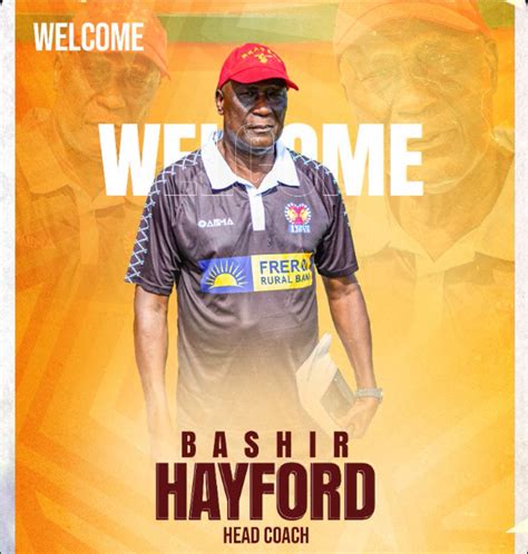 2023/24 GPL: Veteran trainer Bashir Hayford replaces Fatawu Salifu as Heart of Lions new head coach