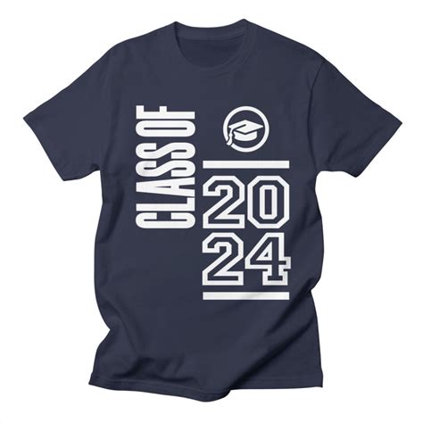 Class of 2024 - Senior Graduation School | High school shirt, School tshirt designs, Graduation ...