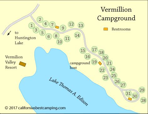 Vermillion Campground - Lake Thomas A. Edison