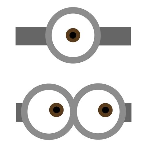 Despicable Me Minion Eyes Printable | Minions eyes, Minions, Purple minions