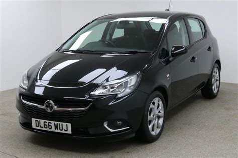 Used 2017 BLACK VAUXHALL CORSA Hatchback 1.4 SRI ECOFLEX 5d 89 BHP for ...