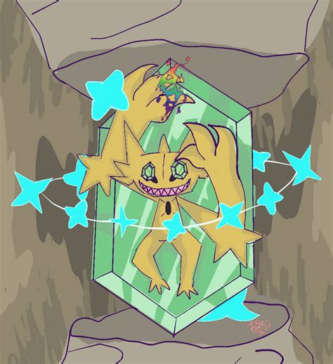 Shiny Mega Sableye by Iris-Krane on DeviantArt