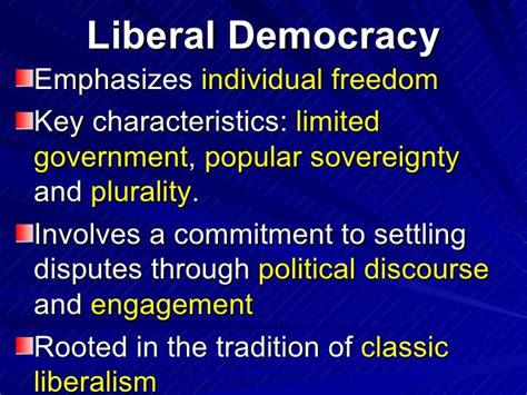 Liberal Democracy