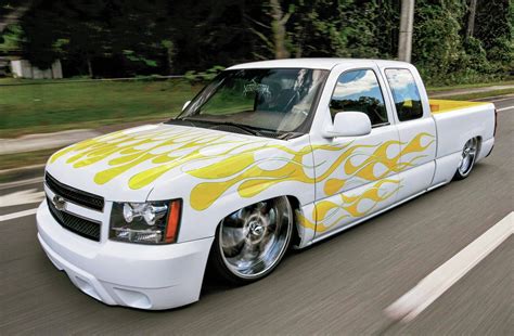 2004, Chevrolet, Silverado, Pickup, Custom, Tuning, Lowrider, Hot, Rod, Rods Wallpapers HD ...