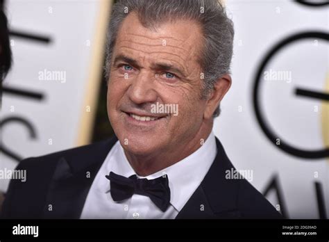 Mel Gibson attends the 74th Annual Golden Globe Awards at the Beverly ...