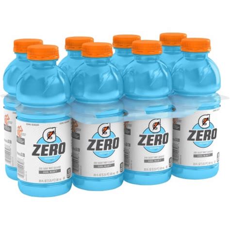 Gatorade® Zero Sugar Cool Blue Sports Drink Multipack Bottles, 8 ...