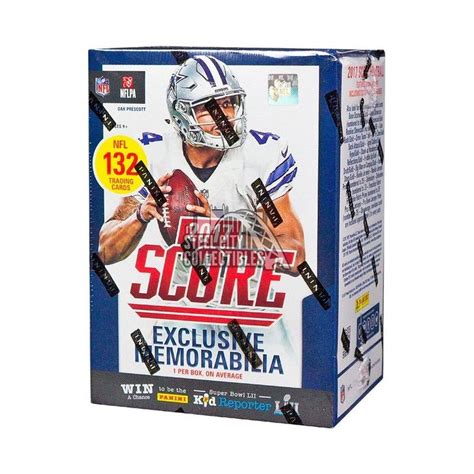 Panini 2017 Score Football Trading Card Blaster Box - 132 Count for ...