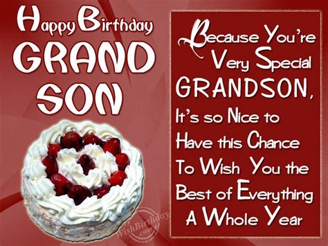 Birthday Message to My Grandson | Birthday Wishes For Grandson - Birthday Images, Pictures ...