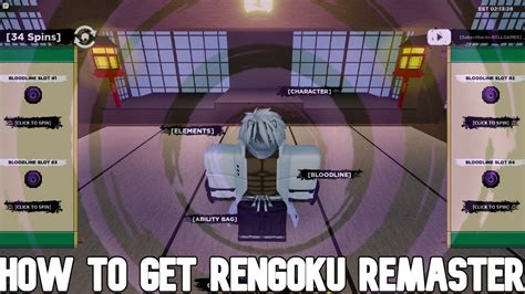 HOW TO GET THE *NEW* RENGOKU REMASTER BLOODLINE! [SUPER EASY] | How To ...