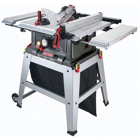 Craftsman 921807 10 in. Table Saw with Stand and Laser Trac - Walmart.com