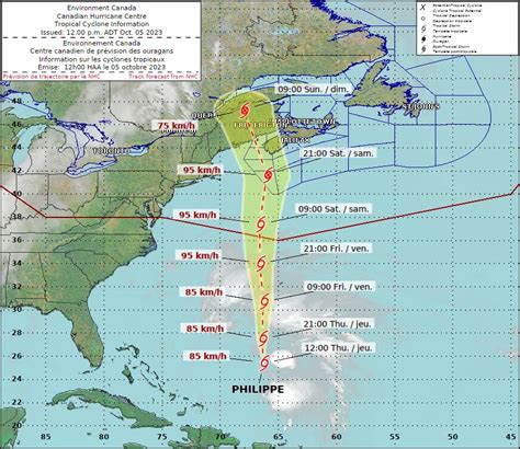 Tropical Cyclone Information statement issued for Philippe | Y95.5