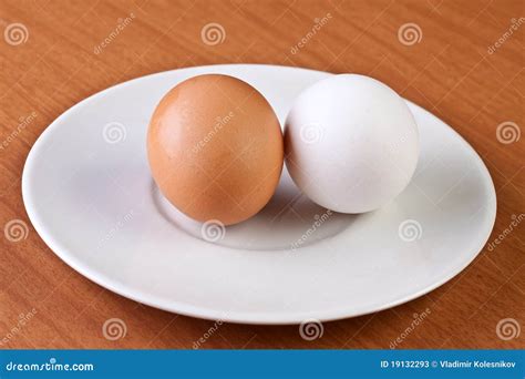 Two eggs stock image. Image of product, eggs, ellipse - 19132293